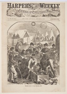 Christmas Boxes in Camp – Christmas, 1861