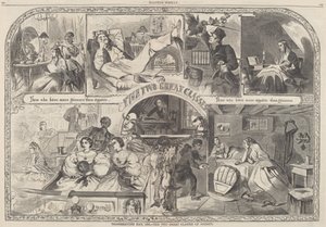 Thanksgiving Day, 1860 - The Two Great Classes of Society by after Winslow Homer