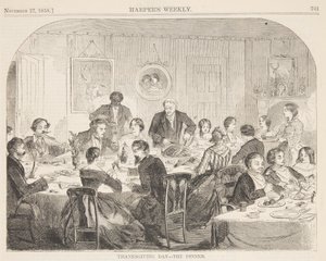 Thanksgiving Day – The Dinner by after Winslow Homer