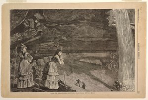 Under the Falls, Catskill Mountains by after Winslow Homer