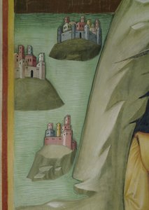 Detail from the Massacre of the Servants and Herdsmen of Job by also Manfredi de Battilori Bartolo di Fredi