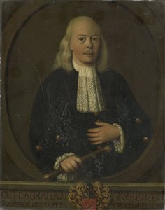 Portrait of Abraham van Riebeeck, Governor-General of the Dutch East Indies by anonymous (copy after)