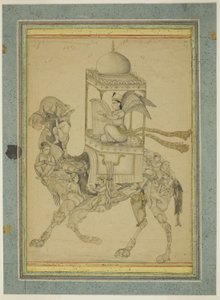 Angel (Peri) Riding a Composite Camel