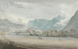 Mountainous Landscape with Figures