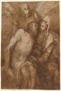 Pietà by attributed to El Greco