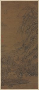 Summer Mountains (after Dong Yuan) by attributed to Huang Gongwang