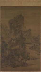 Landscape in the Style of Juran by attributed to Liu Du
