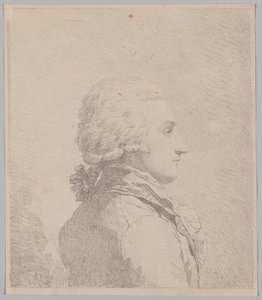Profile Portrait of a Man by attributed to Louis Rolland Trinquesse