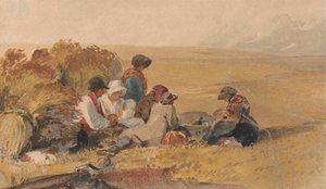 The Harvesters by attributed to Peter DeWint