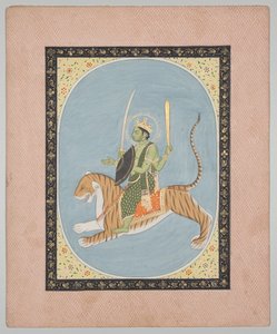 Mars, from a Mandi Astrology Series by attributed to Sanju