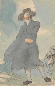 Man in a Blue Cloak