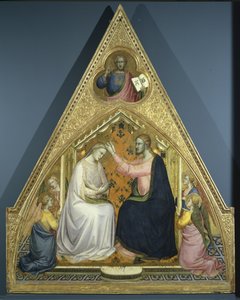 The Coronation of the Virgin by c.1370 1425 Lorenzo Monaco