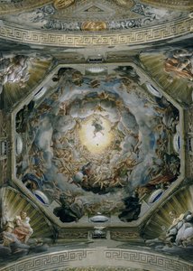 Assumption of the Virgin, from the ceiling of the dome, 1526-30