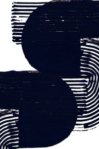 Abstract Black Forms by cartissi