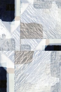 Abstract Blue Layers by cartissi