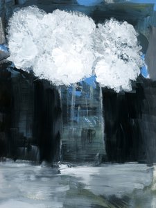 Abstract Cloudscape Reflection by cartissi