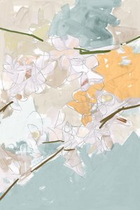 Abstract Floral Serenity by cartissi