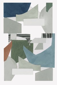 Abstract Geometric Collage by cartissi