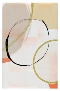 Abstract Gold Circles