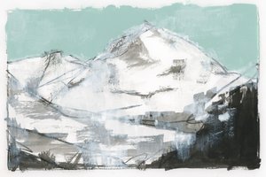Abstract Mountain Peaks by cartissi