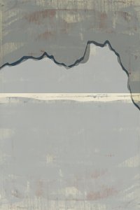Abstract Mountain Serenity by cartissi