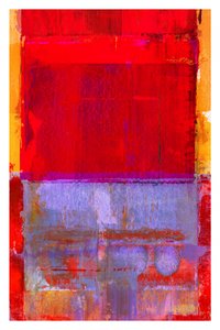 Abstract Red Purple by cartissi