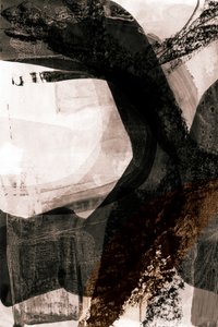 Abstract Sepia Strokes