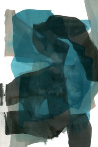 Abstract Teal Layers by cartissi