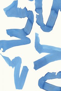 Blue Fluid Abstract