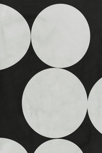 Bold Black White Circles by cartissi