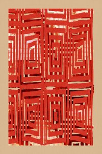 Bold Red Geometry by cartissi