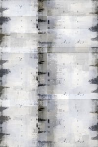 Distressed Monochrome Grid