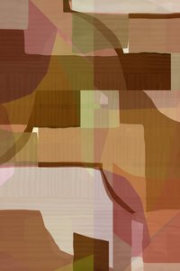Earthy Layered Abstract by cartissi