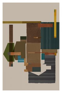 Layered Earthy Shapes by cartissi