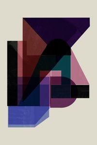 Layered Geometric Forms by cartissi