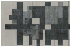 Layered Grey Abstract by cartissi