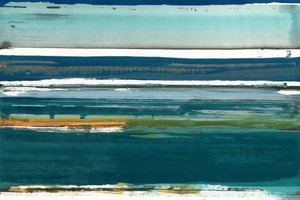 Layered Seascape Abstract
