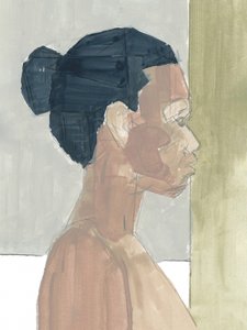 Minimalist Female Profile by cartissi