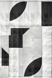 Modern Geometric Monochrome by cartissi