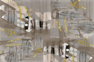 Modern Gold Abstract