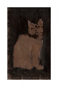 Moody Cat Portrait by cartissi