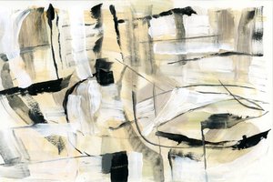 Neutral Abstract Strokes