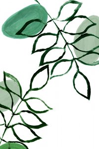Organic Green Leaves by cartissi