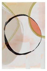 Organic Shapes Golden Lines