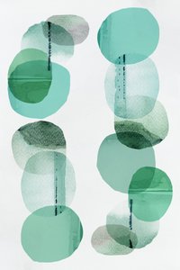 Overlapping Green Ovals
