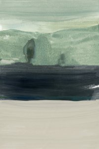 Serene Abstract Landscape by cartissi