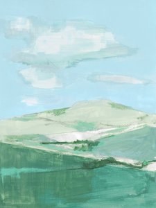 Serene Green Hills by cartissi
