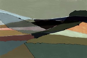 Serene Layered Landscape by cartissi