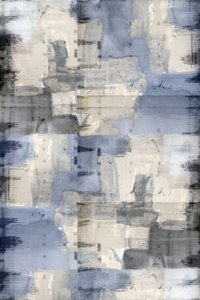 Textured Blue Grey Abstraction