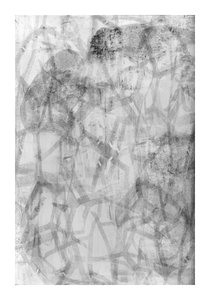 Textured Monochrome Abstract by cartissi